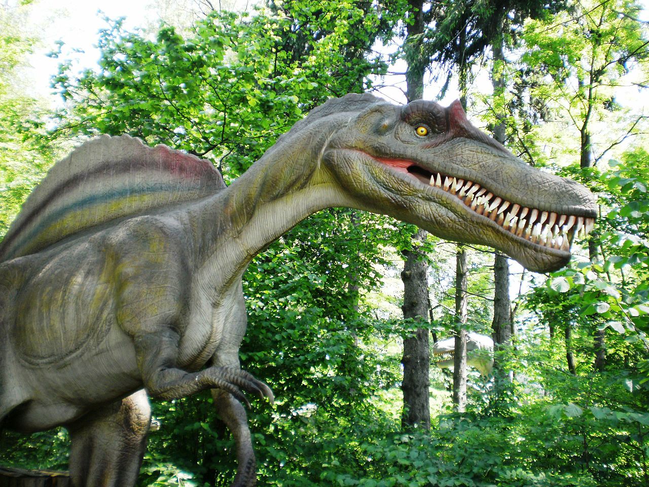 Park rozrywki z dinozaurami 